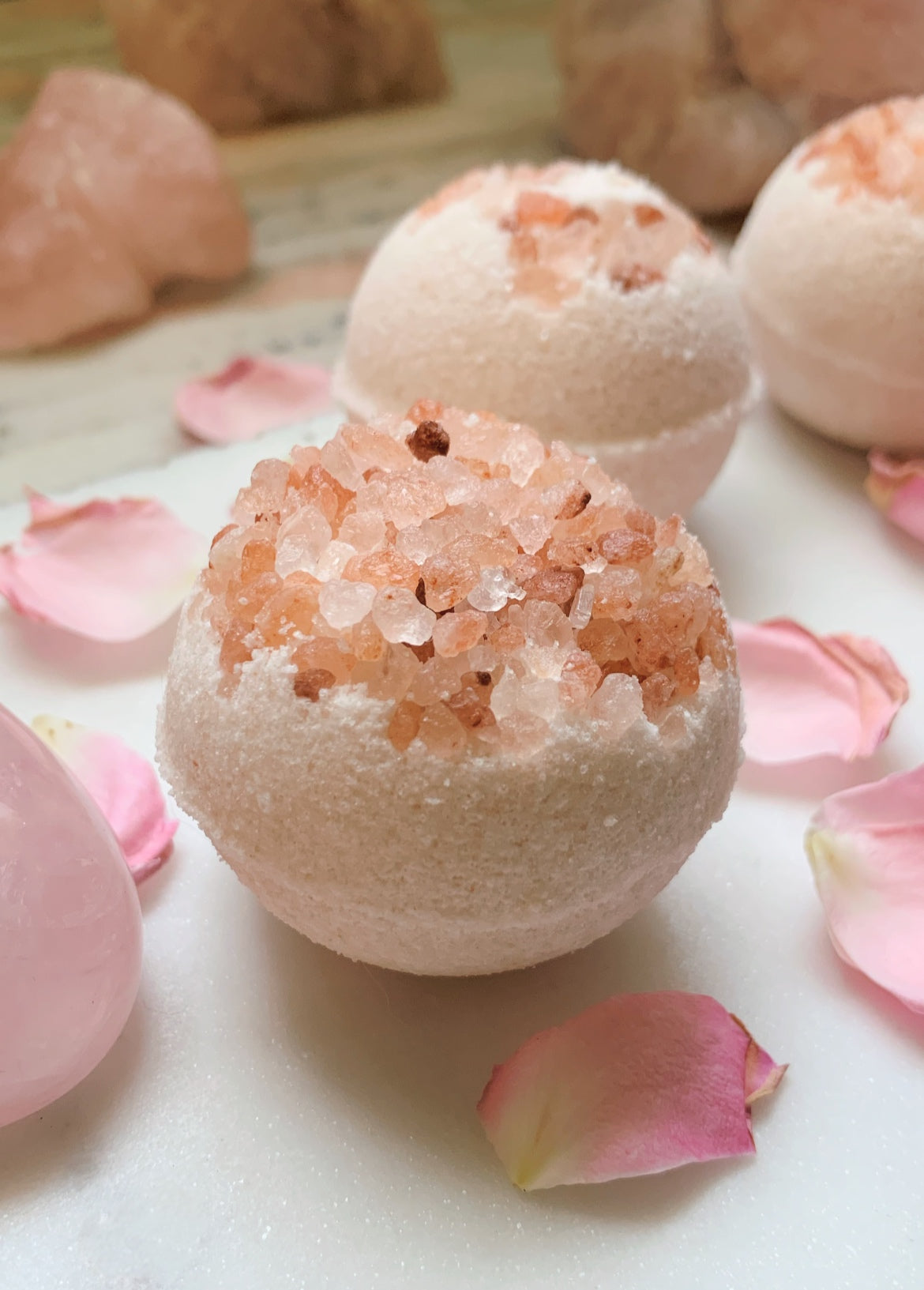Rose Quartz Bath Bomb